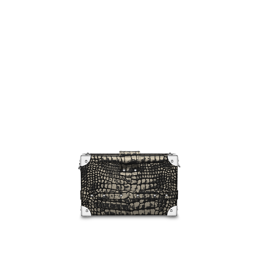 Petite Malle Crocodilien Brillant Handbags LOUIS VUITTON